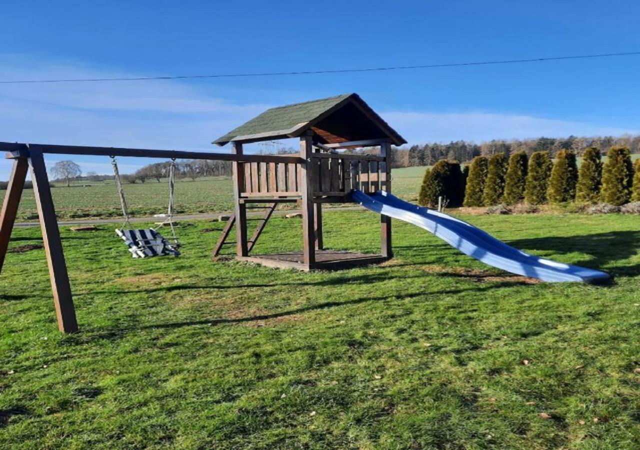 Exklusive Naturoase Direkt Am Ars Natura Wanderweg Mit Panoramablick Auf Melsungen Exterior photo